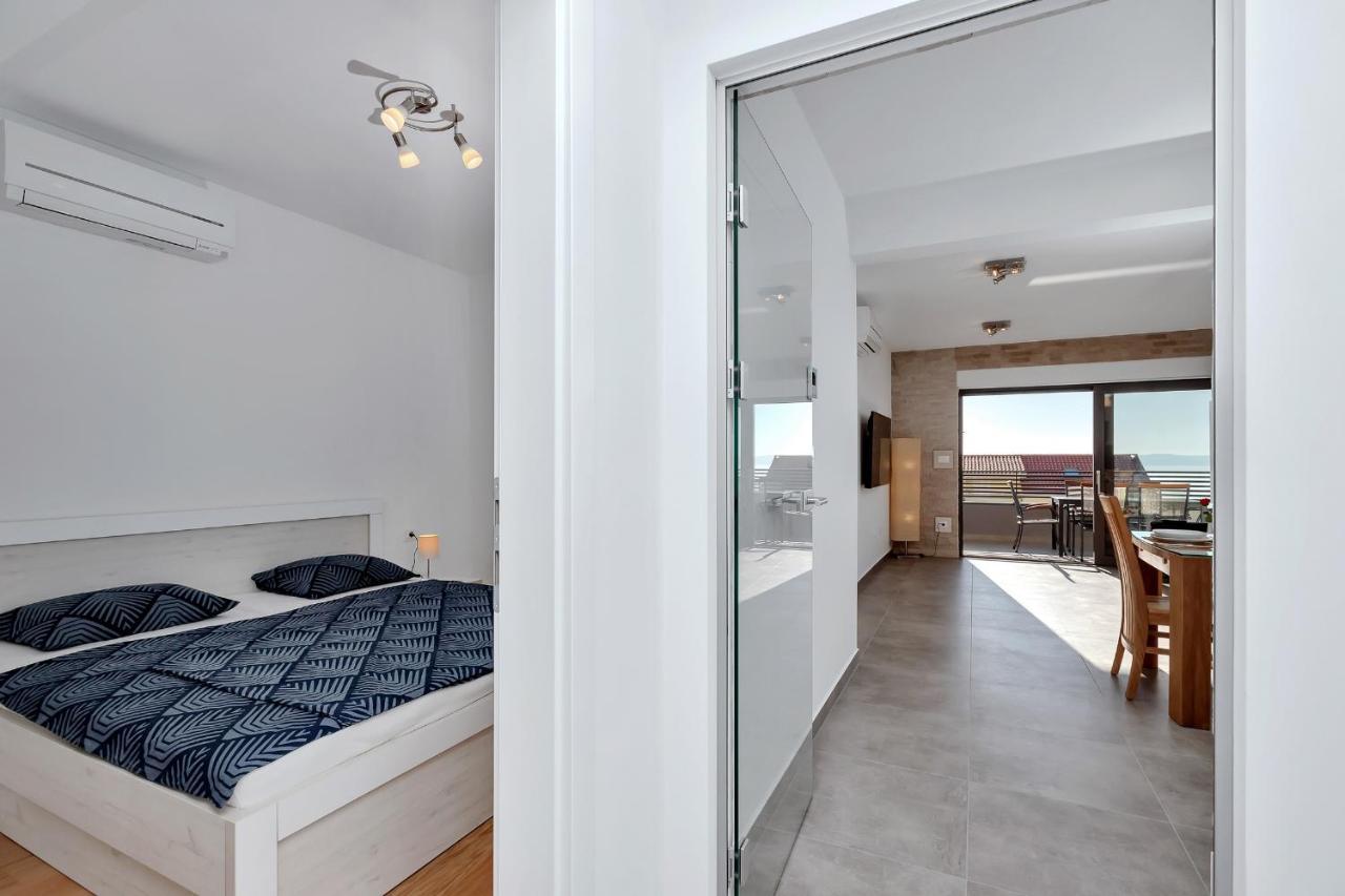 Luxury Apartment Sidro With Free Beach Parking Makarska Bagian luar foto