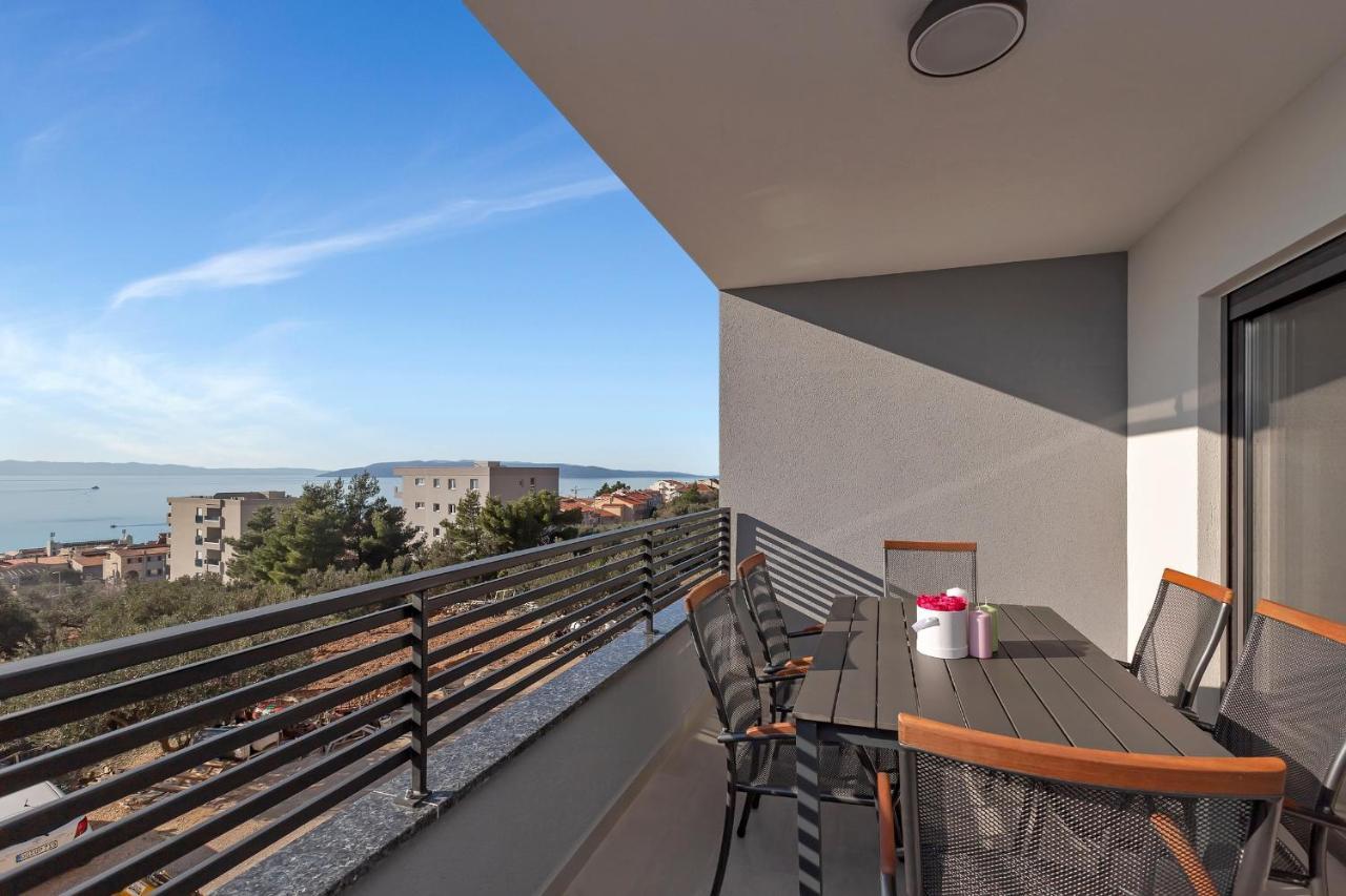 Luxury Apartment Sidro With Free Beach Parking Makarska Bagian luar foto