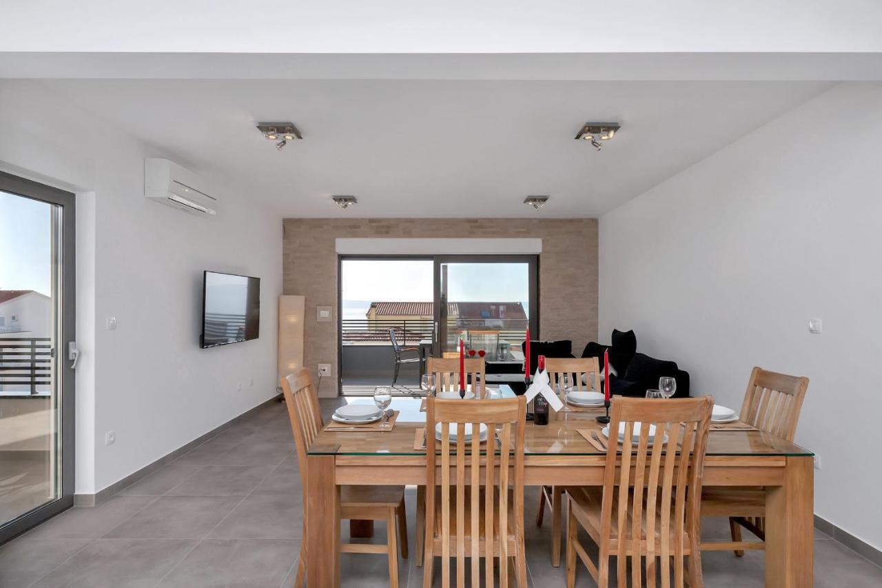 Luxury Apartment Sidro With Free Beach Parking Makarska Bagian luar foto