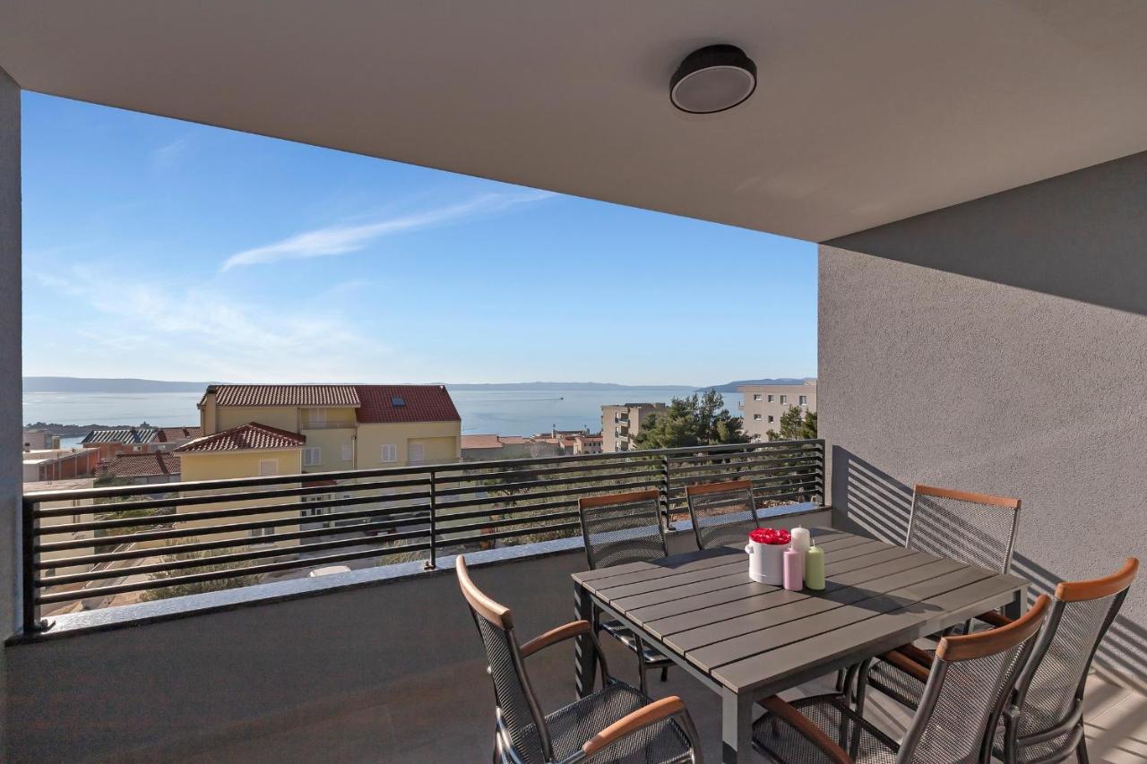 Luxury Apartment Sidro With Free Beach Parking Makarska Bagian luar foto