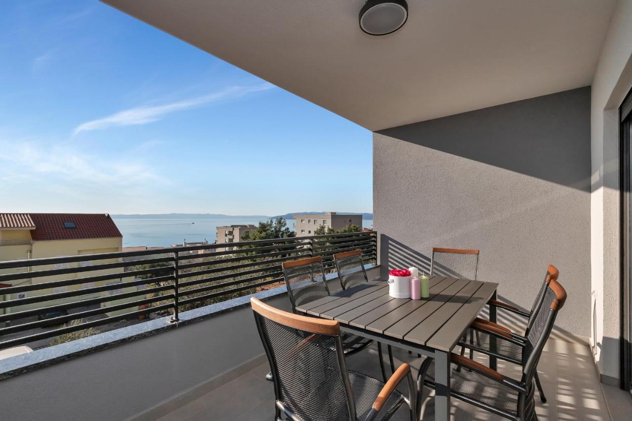 Luxury Apartment Sidro With Free Beach Parking Makarska Bagian luar foto
