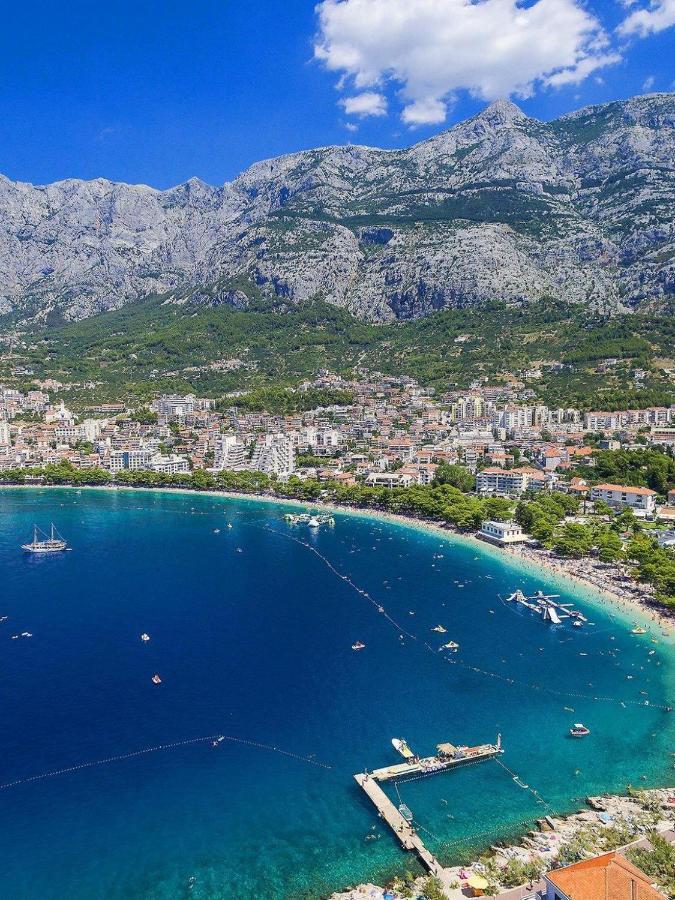 Luxury Apartment Sidro With Free Beach Parking Makarska Bagian luar foto